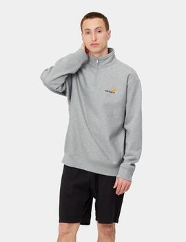 Sudadera Carhartt Half Zip American Script Sweat