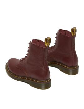 Bota Dr. Martens 1460 Pascal Piel Virginia Cherry Red