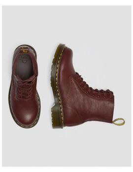 Bota Dr. Martens 1460 Pascal Piel Virginia Cherry Red