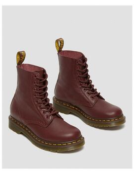 Bota Dr. Martens 1460 Pascal Piel Virginia Cherry Red