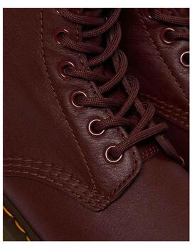 Bota Dr. Martens 1460 Pascal Piel Virginia Cherry Red