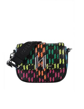 Bolso Karl Lagerfeld Saddle  Multicolor