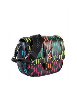 Bolso Karl Lagerfeld Saddle  Multicolor