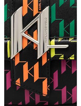 Bolso Karl Lagerfeld Saddle  Multicolor