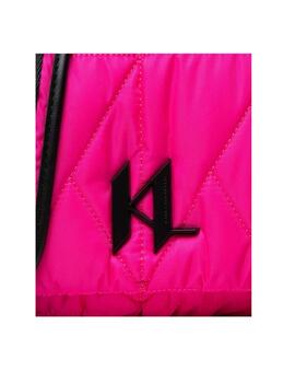 Bolso Karl Lagerfeld nylon fucsia