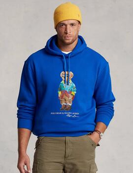 Sudadera Polo Ralph Lauren Bear Blu