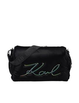 Bolso Karl Lagerfeld K/Signature Soft LG Negro