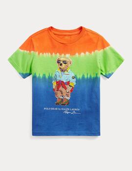 Camiseta Polo Ralph Lauren Bear Tie Dye