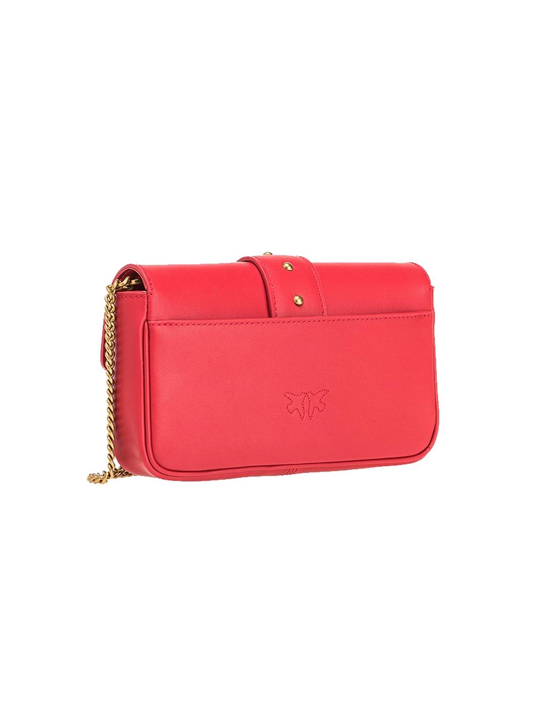 Bolso Pinko Love One Pocket Rojo