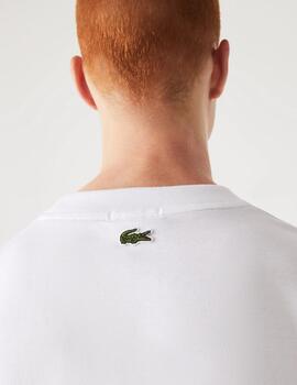 Camiseta Lacoste Loose Fit con cocodrilo grande