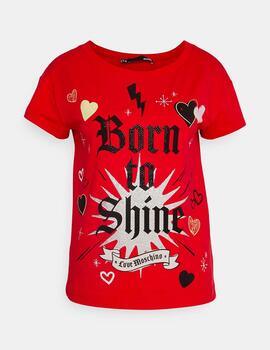 Camiseta LOVE MOSCHINO Born To Shine