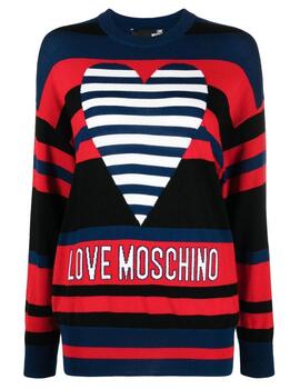 Jersey  LOVE MOSCHINO Rayas