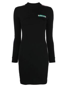 Vestido  LOVE MOSCHINO Punto con Cinta en la Manga