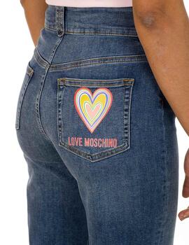 Pantalón LOVE MOSCHINO Vaquero Bolsillo con Letras