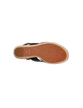 Sandalias UGG Careena Cuña Alta Negro