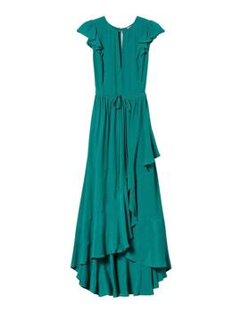 Vestido TWINSET largo de seda mixta