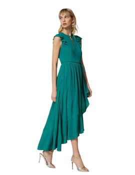 Vestido TWINSET largo de seda mixta