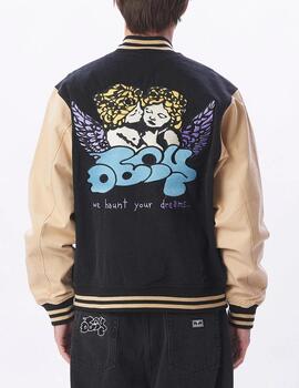 Chaqueta Obey Care Denim Varsity