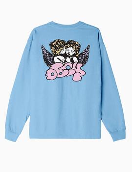 Sudadera Obey Herub Crew Sky Blue