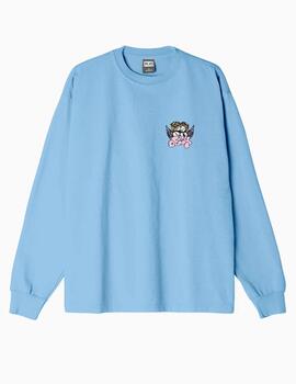 Sudadera Obey Herub Crew Sky Blue