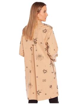 Abrigo Chelsea Trench Floc Magic