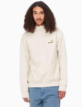 Sudadera Carhartt Half Zip American Script Sweat