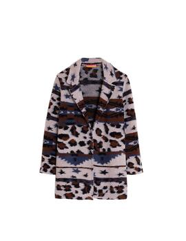 Chaqueta Dori Leopard Jacquard