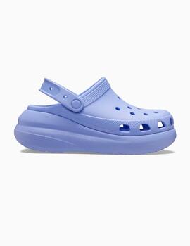 Zueco Crocs Classic Crush Clog Moon Jelly