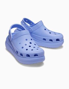 Zueco Crocs Classic Crush Clog Moon Jelly