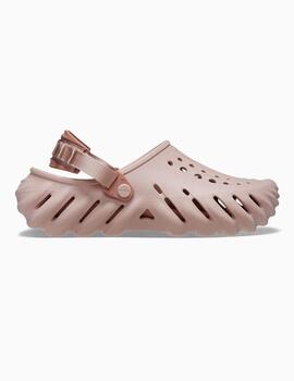 Zueco Crocs Echo Clog Pink Clay