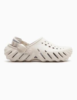 Zueco Crocs Echo Clog Beige