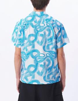 Camisa Obey Slither Woven