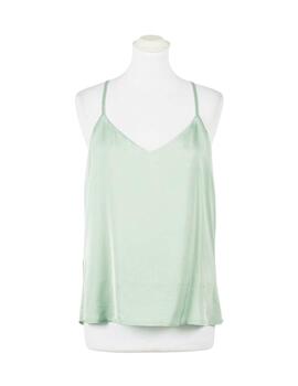 Top TWINSET de raso con tirantes