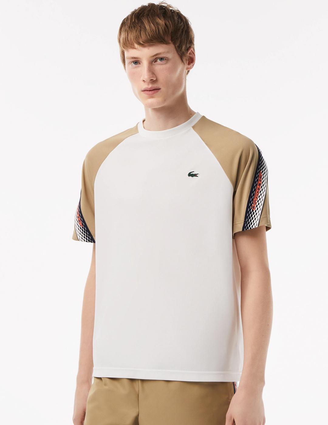 Camiseta lacoste rayas clearance
