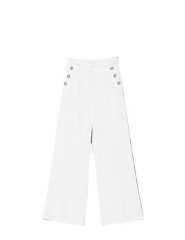 Pantalones TWINSET de pernera ancha botones Oval T