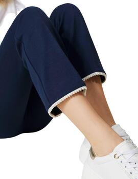 Pantalones TWINSET cropped con cuentas