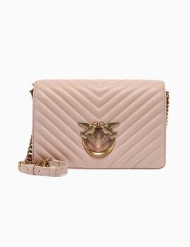 Bolso Pinko Love Click Classic Sheep Nappa Chevron