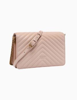 Bolso Pinko Love Click Classic Sheep Nappa Chevron