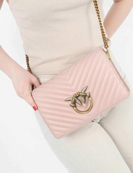 Bolso Pinko Love Click Classic Sheep Nappa Chevron