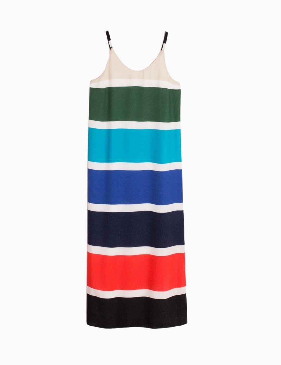 Vestido Vilagallo Gina Arezzo Print