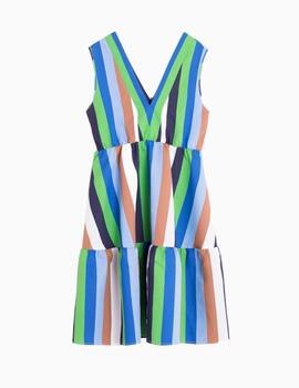 Vestido Vilagallo Bea Menorca Stripe