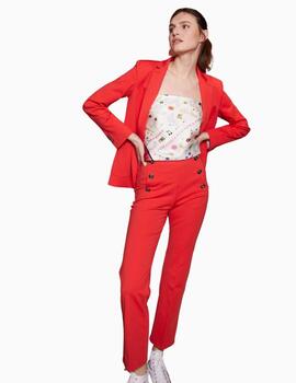 Chaqueta Vilagallo  Harlow Red KN