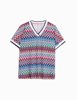 Camiseta Vilagallo Karla Osterbro Zigzag