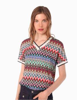 Camiseta Vilagallo Karla Osterbro Zigzag