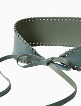 Cinturón TWINSET fajín con detalles insertados