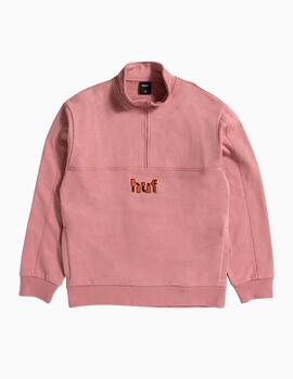 Sudadera Huf Split 1/4 Zip Mock