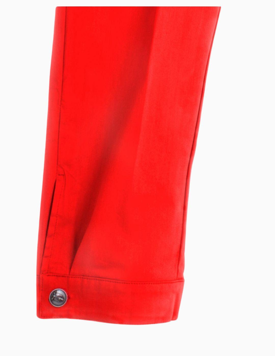 Pantalón Vilagallo Chantal  Coral Red Poplin