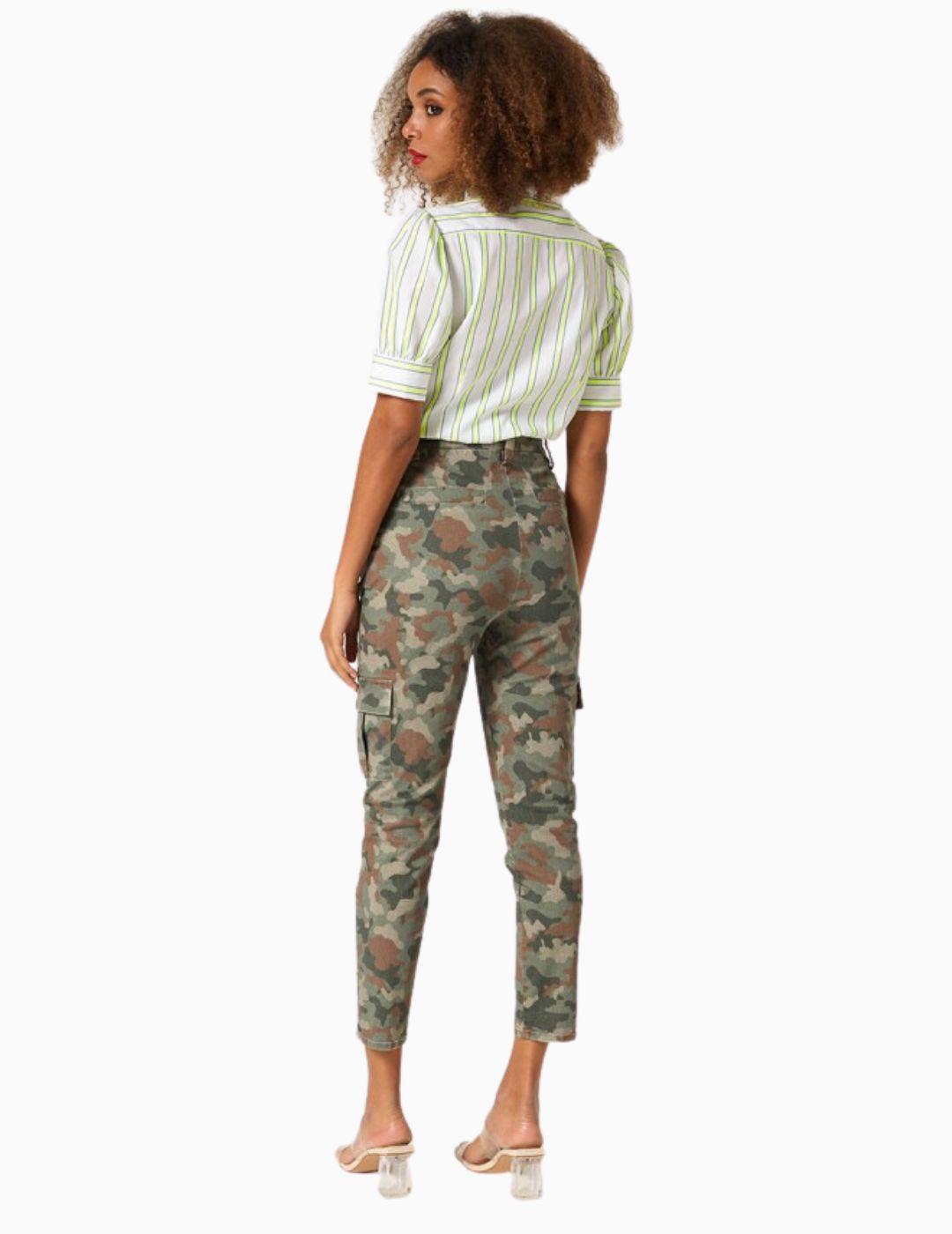 Pantalón Mangata Pitillo Camuflaje