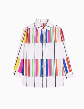 Camisa Vilagallo Sara Atrani Print
