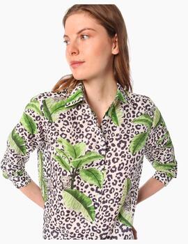 Camisa Vilagallo Sara Saravi Print